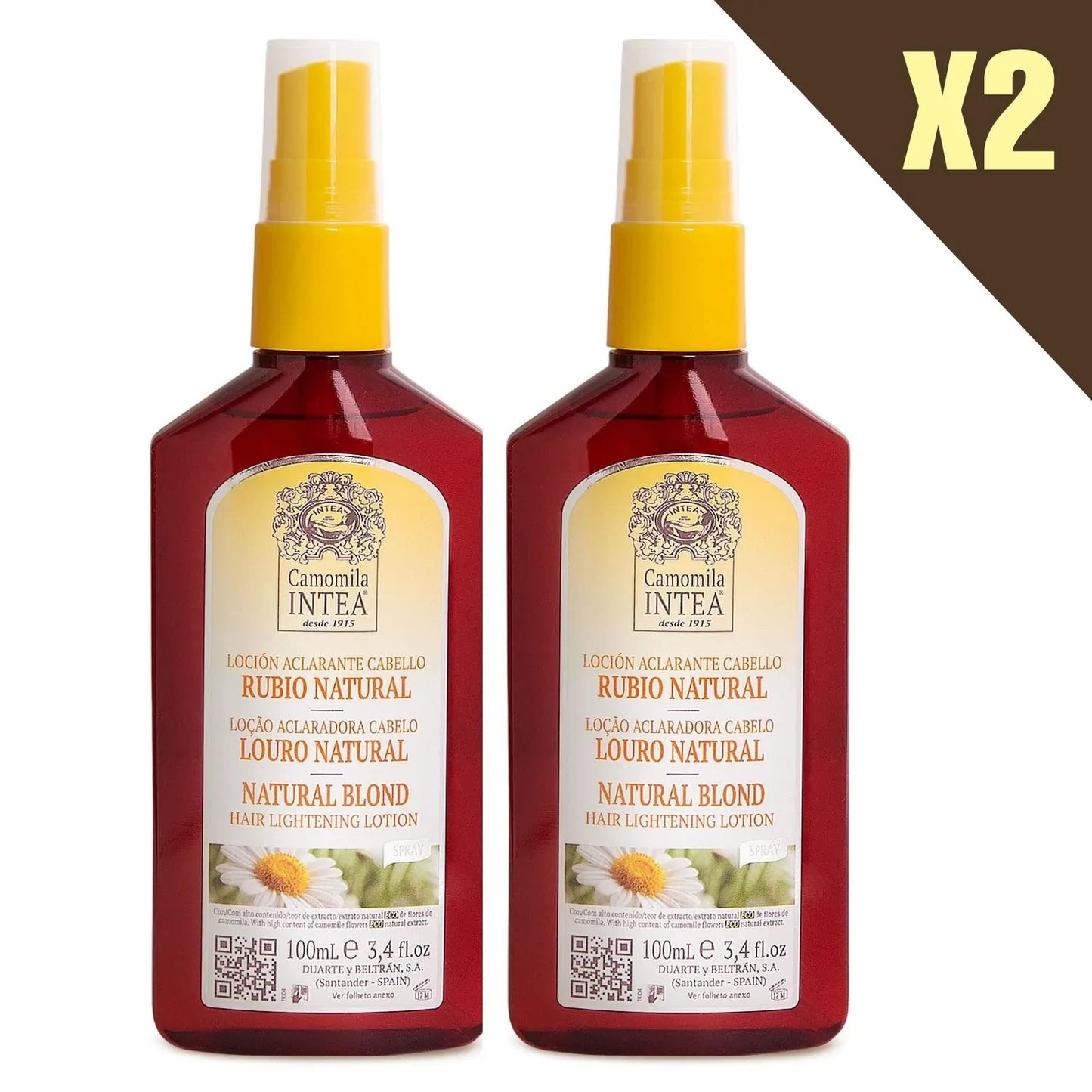X2 Aclarador de Cabello - Rubio Natural